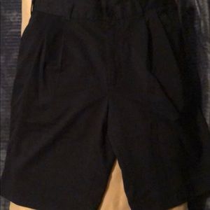 Men’s black shorts